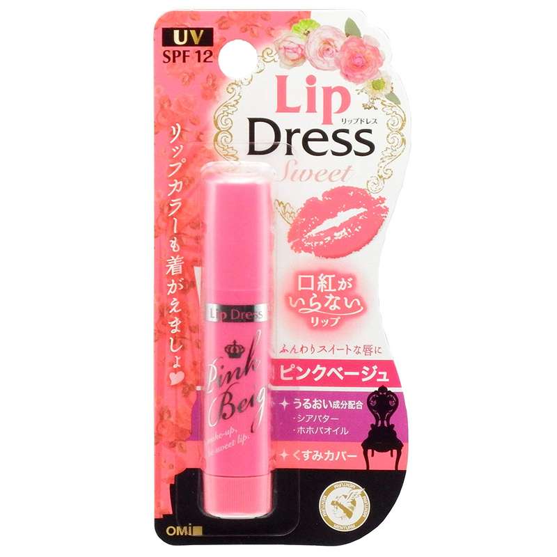 بالم لب امی مدل Lip Dress کد 102 رنگ صورتی بژ بالم لب امی مدل Lip Dress کد 102 رنگ صورتی بژ