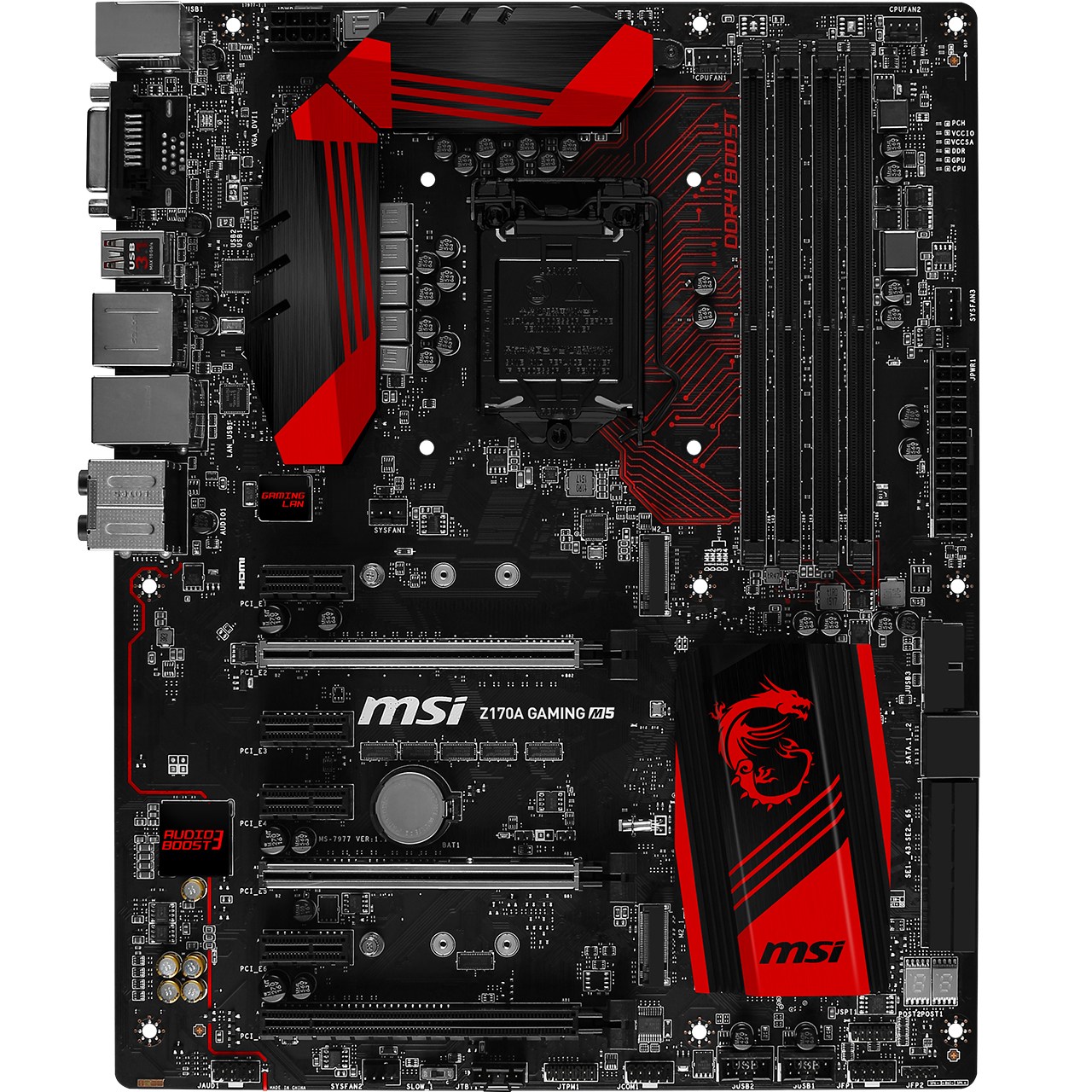 مادربرد ام اس آی مدل Z170A GAMING M5