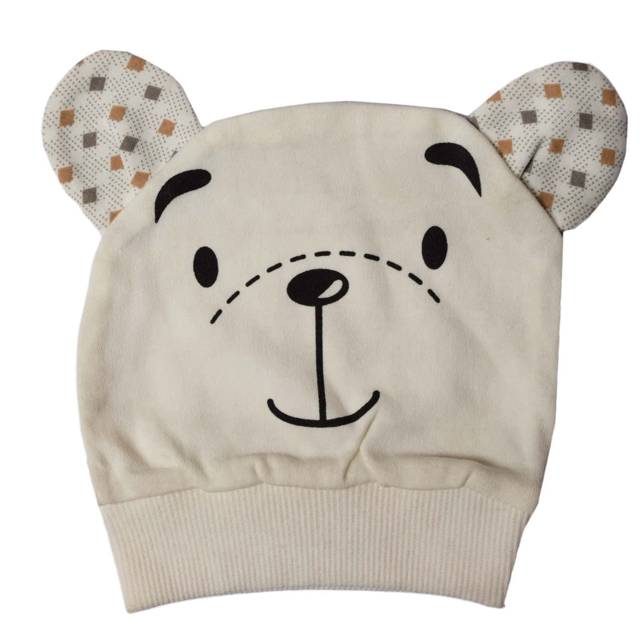کلاه نوزاد طرح خرس کد 01