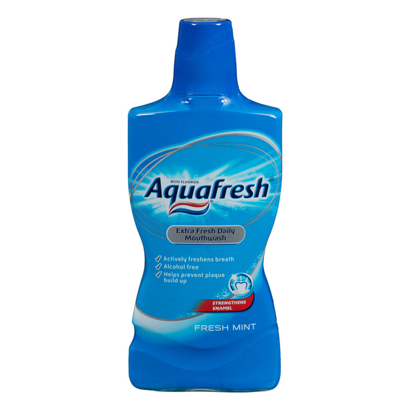 دهانشویه آکوافرش مدل Fresh Mint حجم 500 میلی لیتر