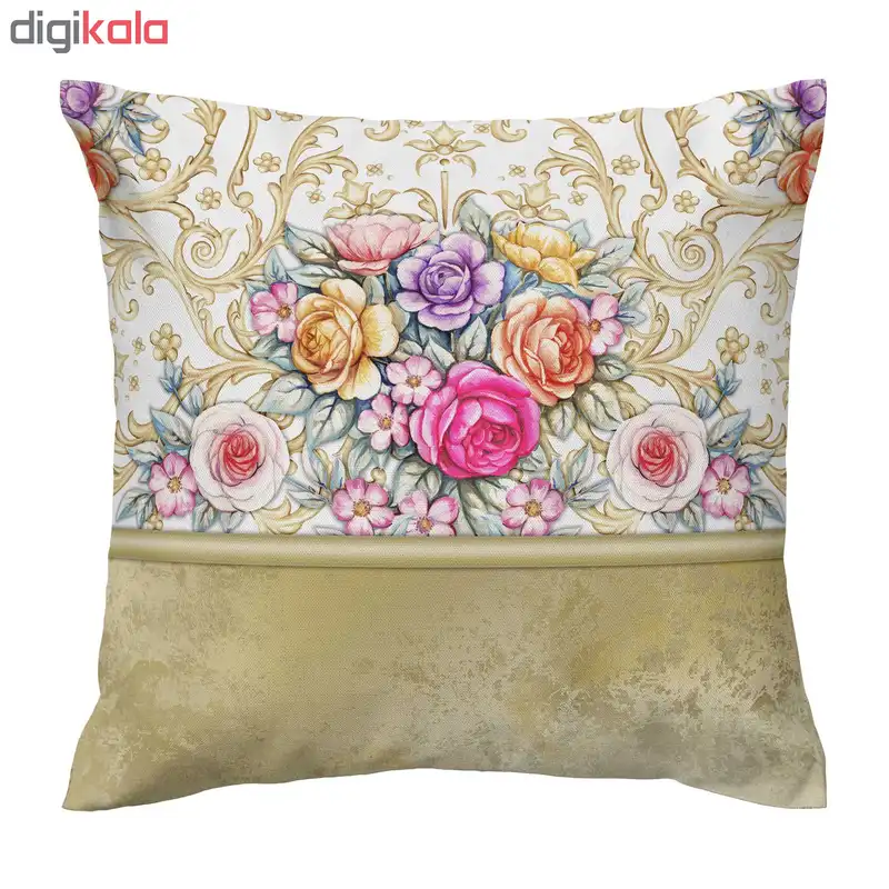کاور کوسن طرح گل قرنیز کد 192