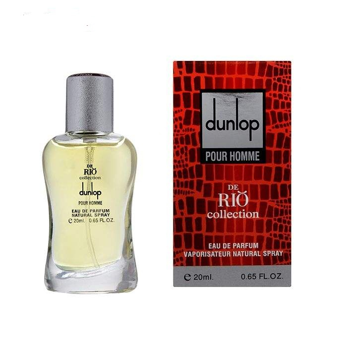 عطر جیبی مردانه ریو کالکشن مدل Dunlop Pour Homme حجم 20 میلی لیتر
