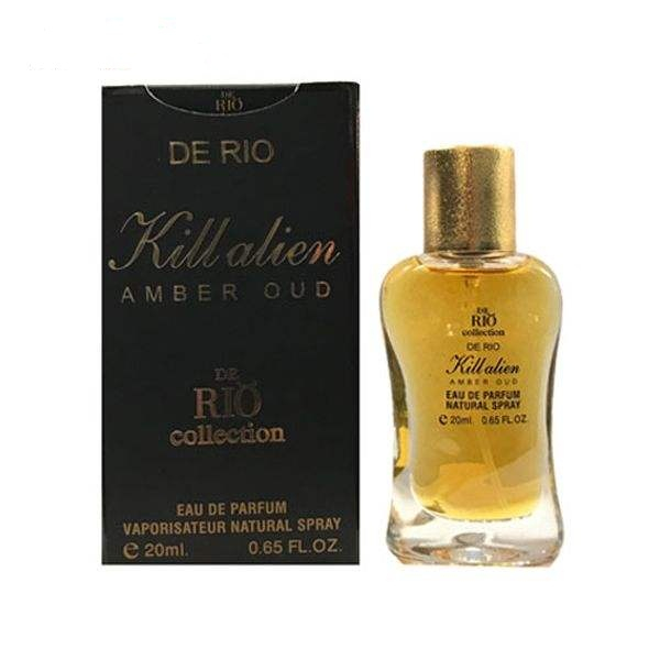 عطر جیبی مردانه ریو کالکشن مدل Amber Oud حجم 20 میلی لیتر