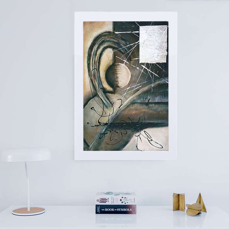 تابلو گالری استاربوی طرح انتزاعی مدل هنری 44