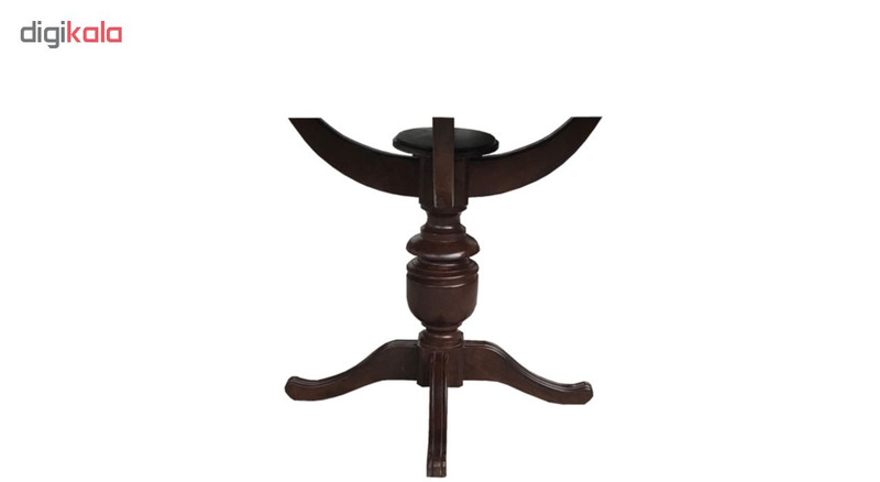 میز ناهارخوری ۴ نفره اسپرسان چوب مدل MI03