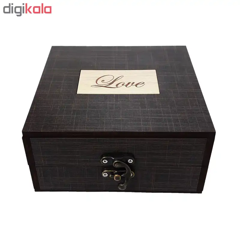 جعبه هدیه چوبی کادو آیهان باکس مدل 114