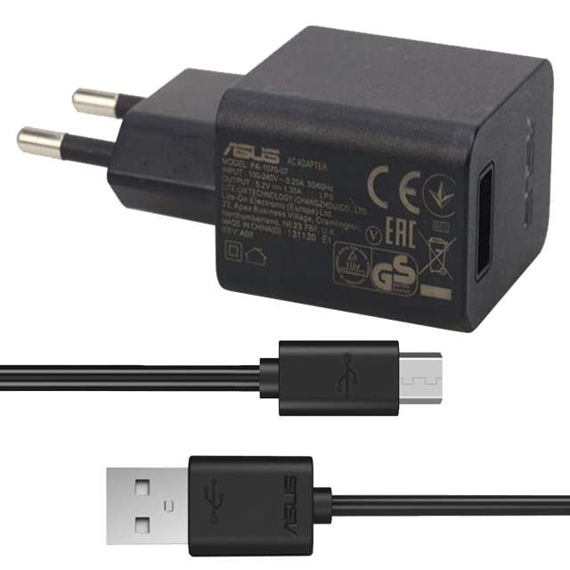 شارژر دیواری ایسوس مدل PA-1070-07 به همراه کابل تبدیل microUSB شارژر دیواری ایسوس مدل PA-1070-07 به همراه کابل تبدیل microUSB