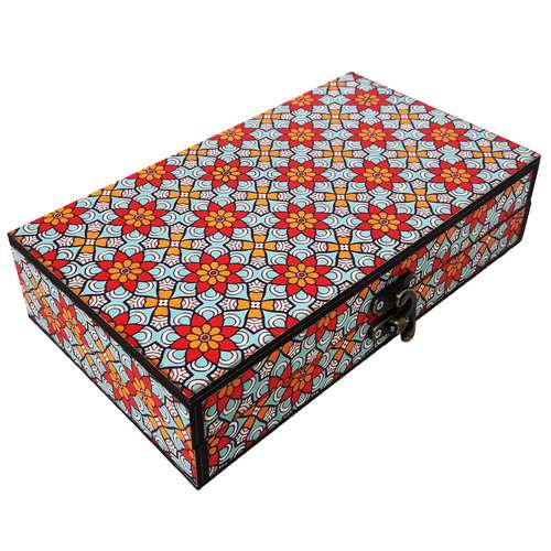 جعبه هدیه چوبی کادویی آیهان باکس مدل 122