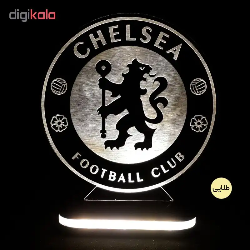 چراغ خواب طرح لوگوی تیم چلسی کد 1203