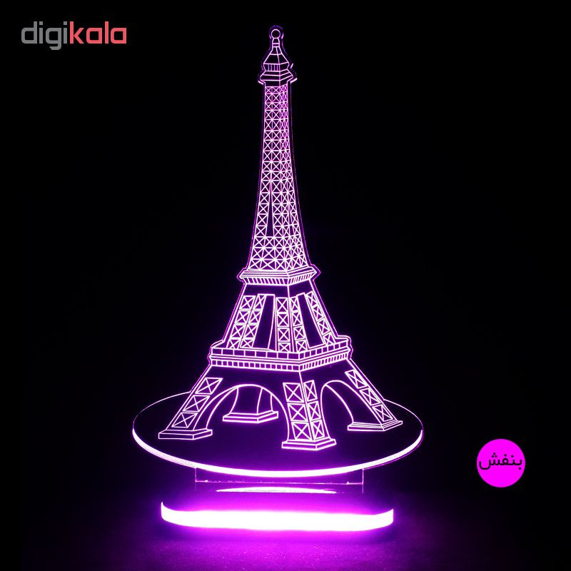 چراغ خواب طرح برج ایفل کد 1205