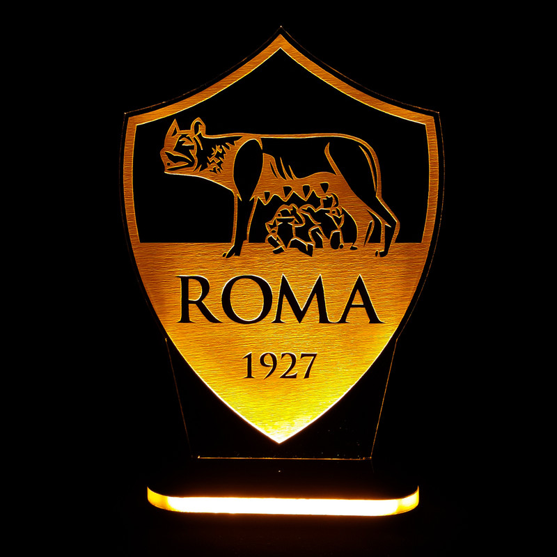 چراغ خواب طرح لوگوی تیم رم کد 1206