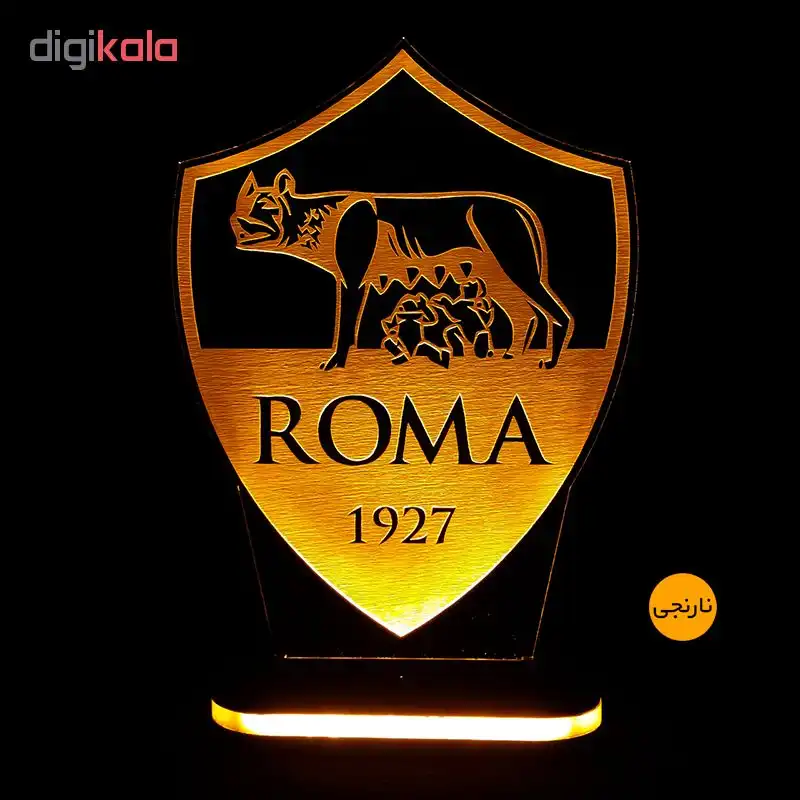 چراغ خواب طرح لوگوی تیم رم کد 1206