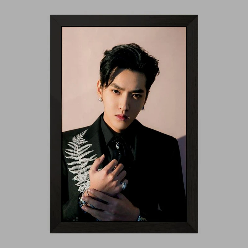 تابلو خندالو مدل کریس وو گروه اکسو EXO  کد 13410