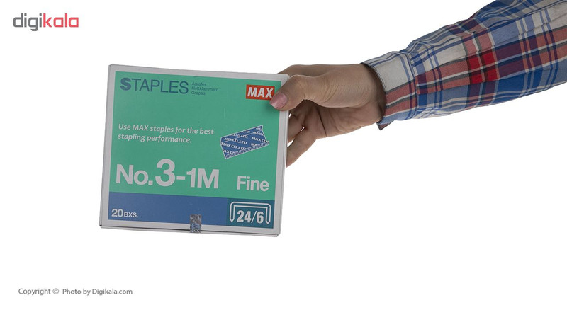 سوزن منگنه مکس سایز 24/6 بسته 20 عددی