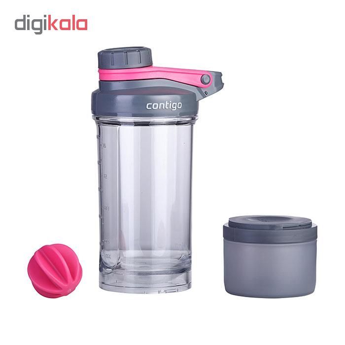 شیکر کانتیگو مدل SHAKE & GO FIT COMPARTMENT ظرفیت 0.65 لیتر