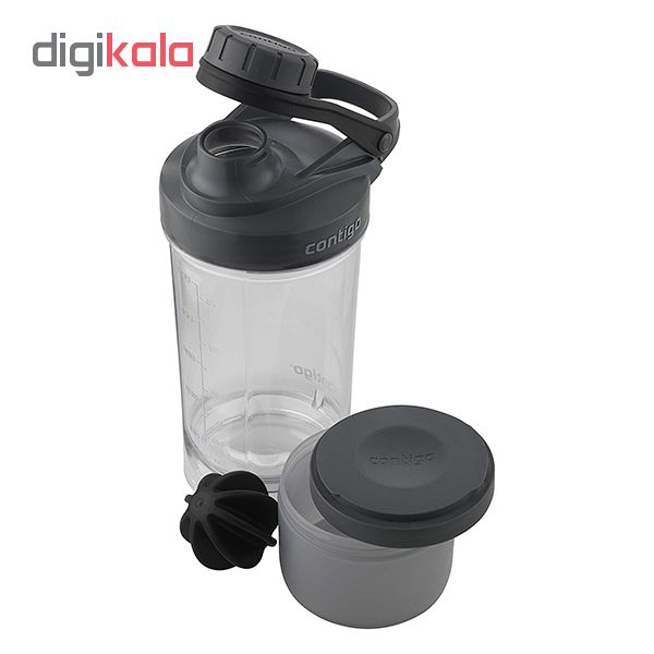 شیکر کانتیگو مدل SHAKE & GO FIT COMPARTMENT ظرفیت 0.65 لیتر