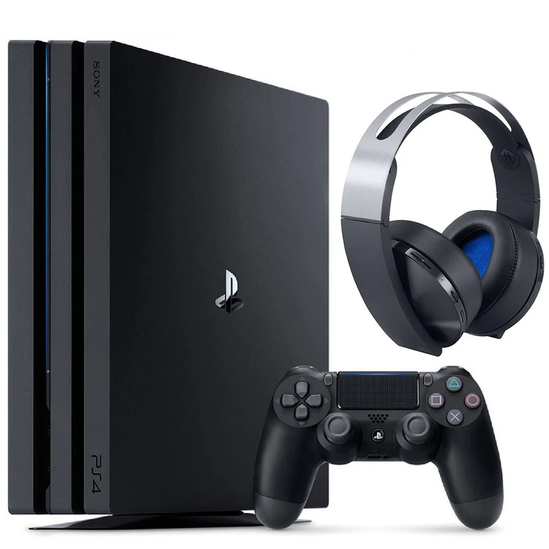 مجموعه کنسول بازی سونی مدل Playstation 4 Pro 2018 ریجن 2 کد CUH -7216B ظرفیت 1 ترابایت