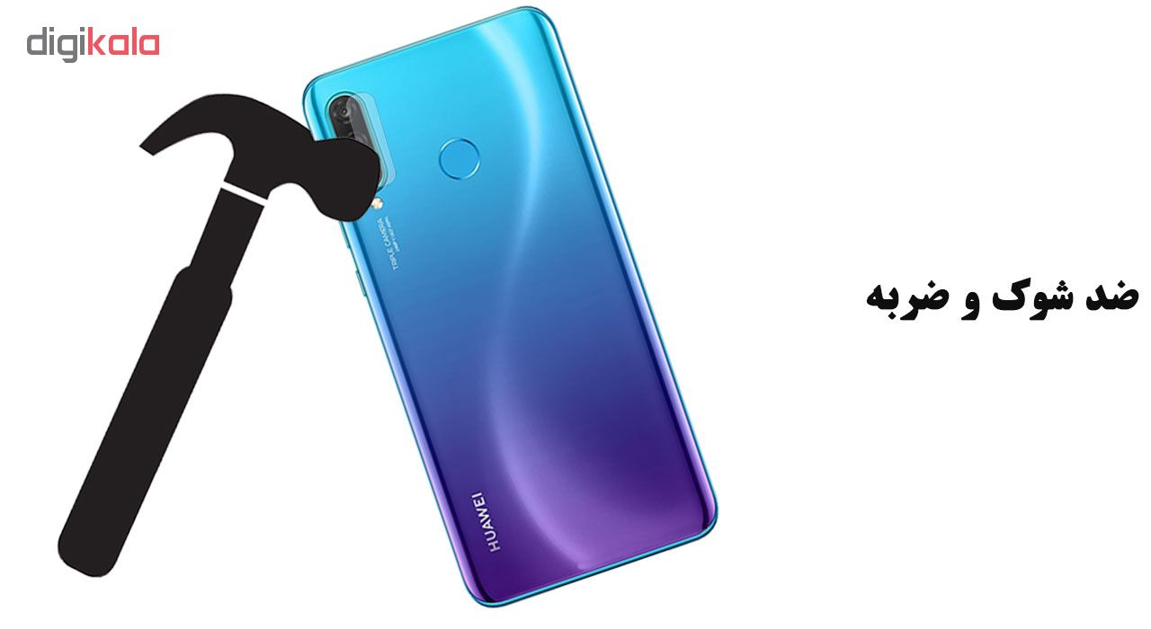 محافظ لنز دوربین هورس مدل UTF مناسب برای گوشی موبایل هوآوی P30 lite / nova 4e