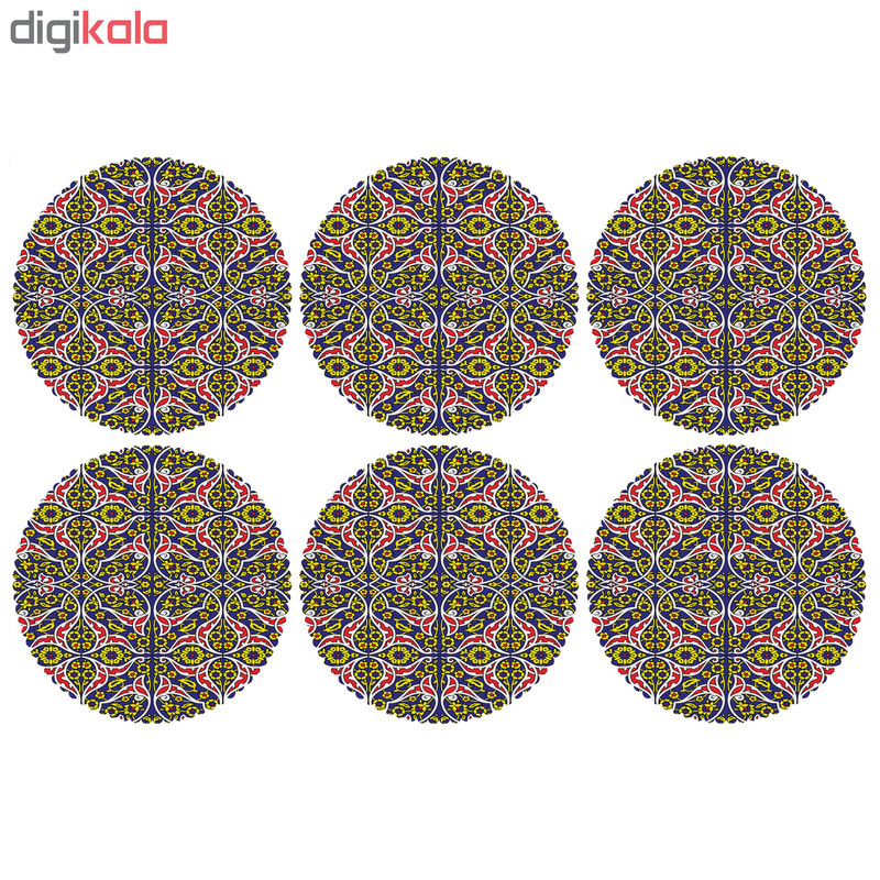 زیربشقابی مدل U2-42441 بسته 6 عددی