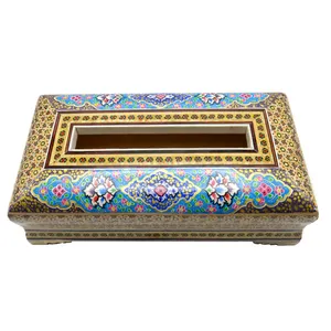 جعبه دستمال کاغذی خاتم کاری مدل MIN-100