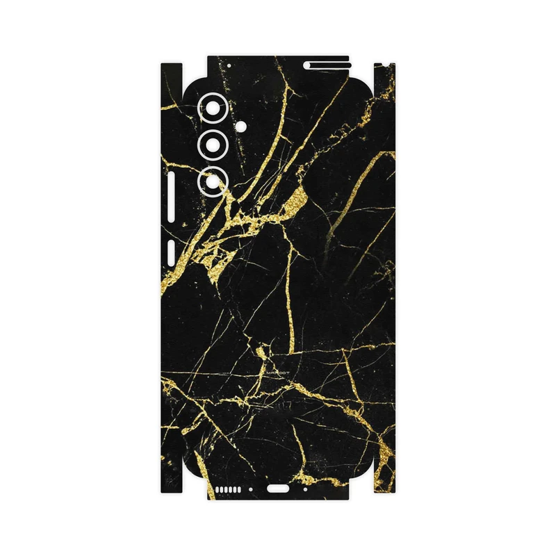 برچسب پوششی ماهوت مدل Graphite_Gold_Marble-FullSkin مناسب برای گوشی موبایل سامسونگ Galaxy A34