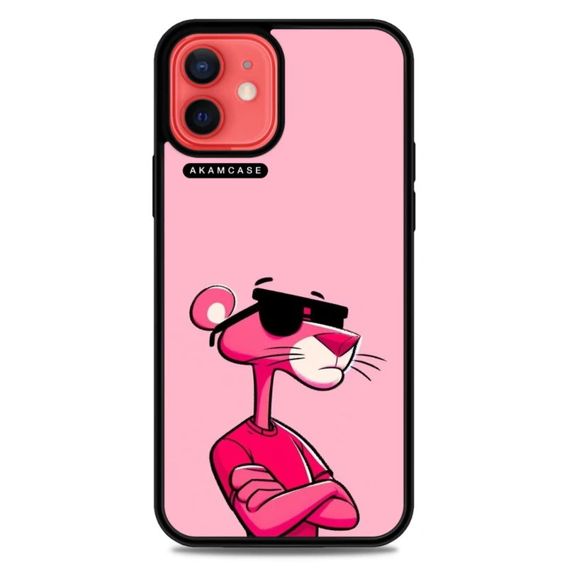 کاور آکام مدل AMC-WA12-PINK PANTHER11 مناسب برای گوشی موبایل اپل iPhone 12
