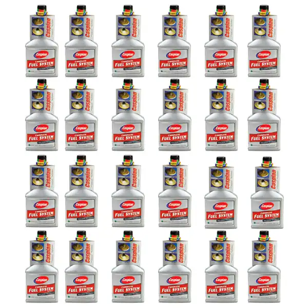 مکمل تمیز کننده سیستم سوخت خودرو کاسپین مدل Gen1l حجم 400 میلی لیتر بسته 24 عددی