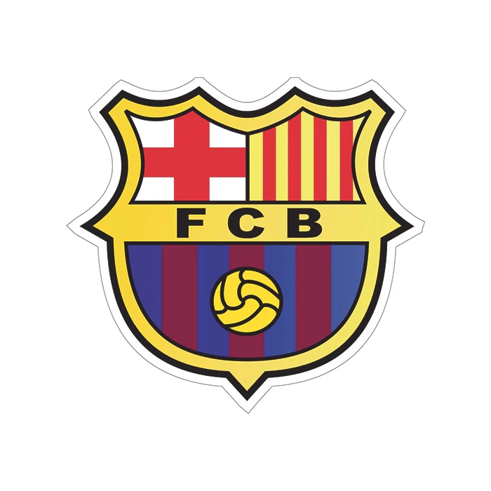 استیکر لپ تاپ طرح Barcelona کد 02