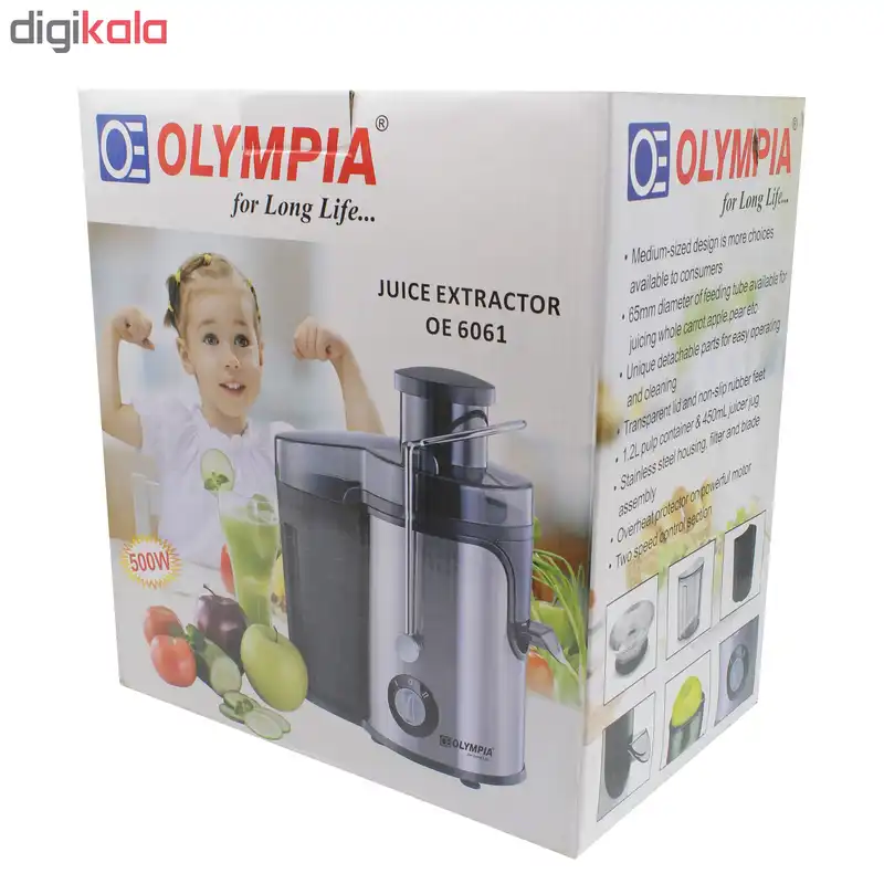 آبمیوه گیری المپیا مدل K1-OE6061