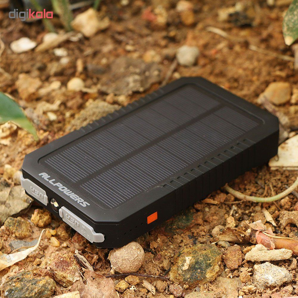 شارژر همراه خورشیدی آل پاورز مدل AP-SP-12 ظرفیت 12000 میلی آمپر ساعت
