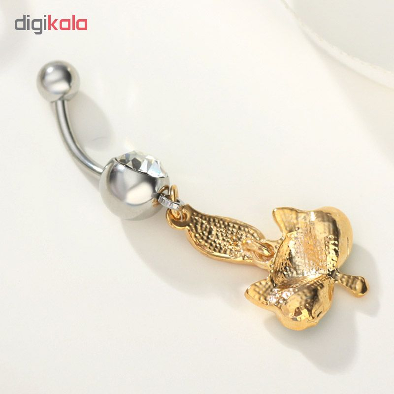 پیرسینگ ناف گالری شمرون طرح روباه کد BDJ032G0