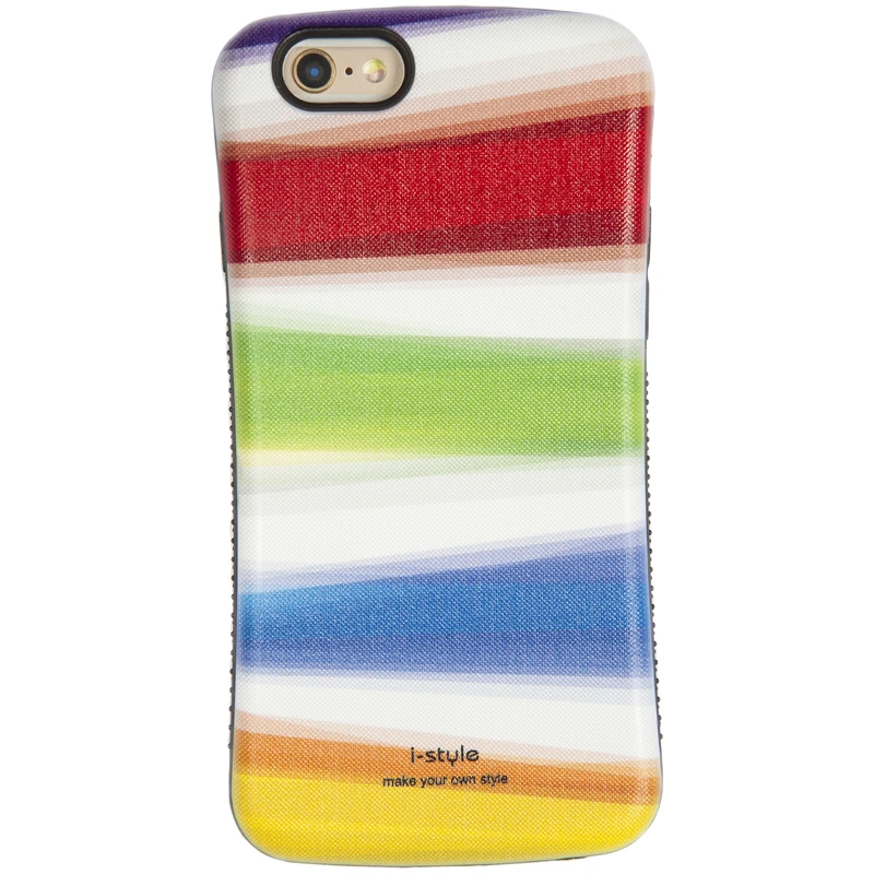 کاورآی استایل طرح Rainbow کد 2 مناسب برای گوشی موبایل اپلiPhone 6/ 6s
