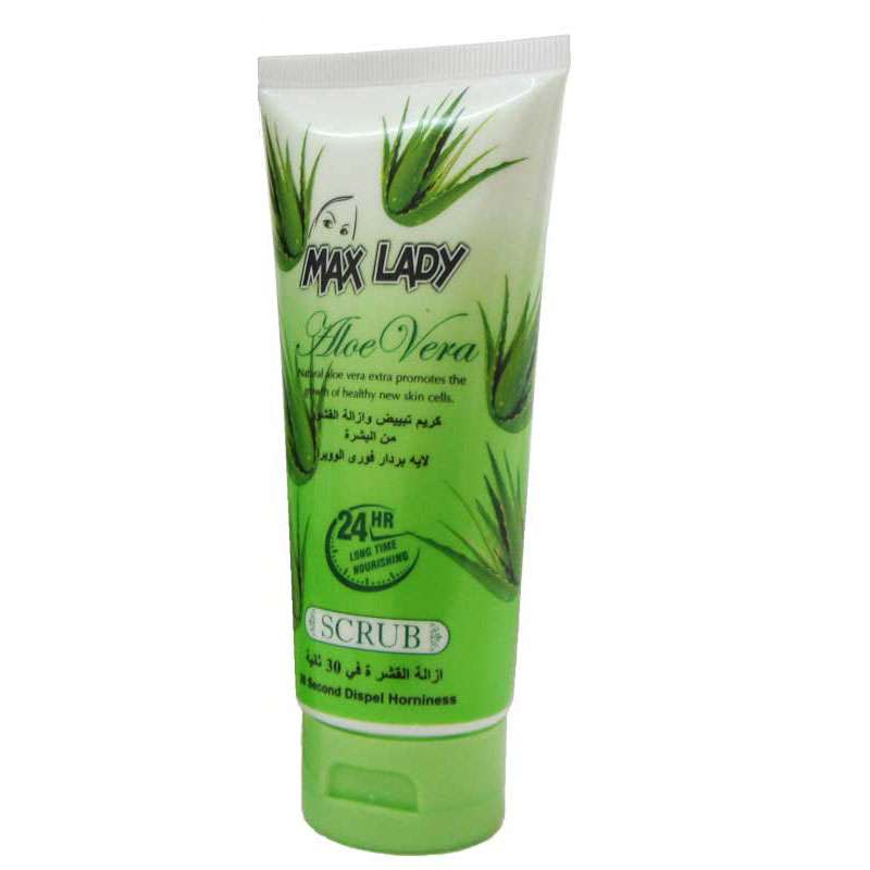 اسکراب لایه بردار پوست مکس لیدی مدل Aloe Vera حجم 100 میلی لیتر اسکراب لایه بردار پوست مکس لیدی مدل Aloe Vera حجم 100 میلی لیتر