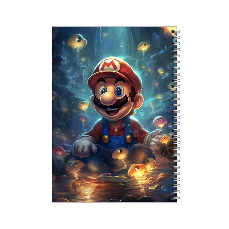 دفتر مشق 80 برگ بامبیلیپ طرح سوپرماریو در میان دریا کد 3862078