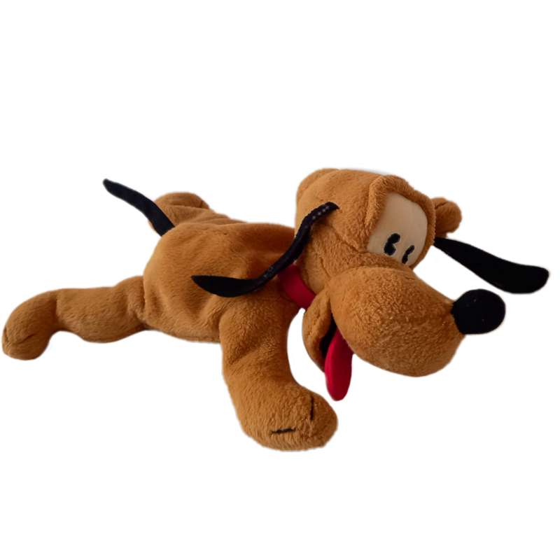 عروسک مدل سگ خوابیده طرح گوش دراز طول 28 سانتی متر