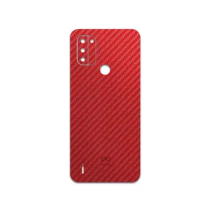 MAHOOT Red-Fiber Cover Sticker for Nokia C31