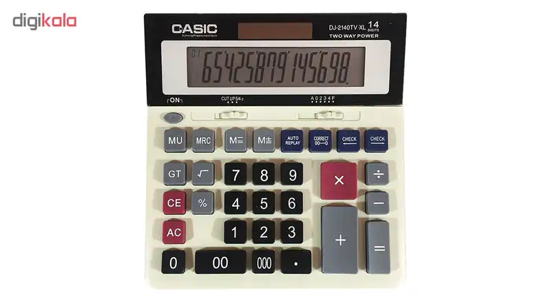 ماشین حساب کاسیک مدل DJ-2140TV.XL