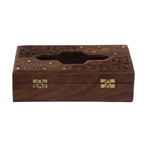 جعبه دستمال کاغذی منبت کاری مدل K-1029