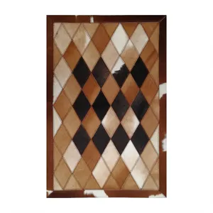 کلاژ فرش پوست و چرم کمالی مدل AD-00414