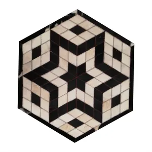 کلاژ فرش پوست و چرم کمالی مدل AD-00425