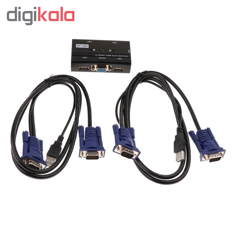 سوییچ KVM دو پورت USB ام تی وی کی مدل MUKS 2