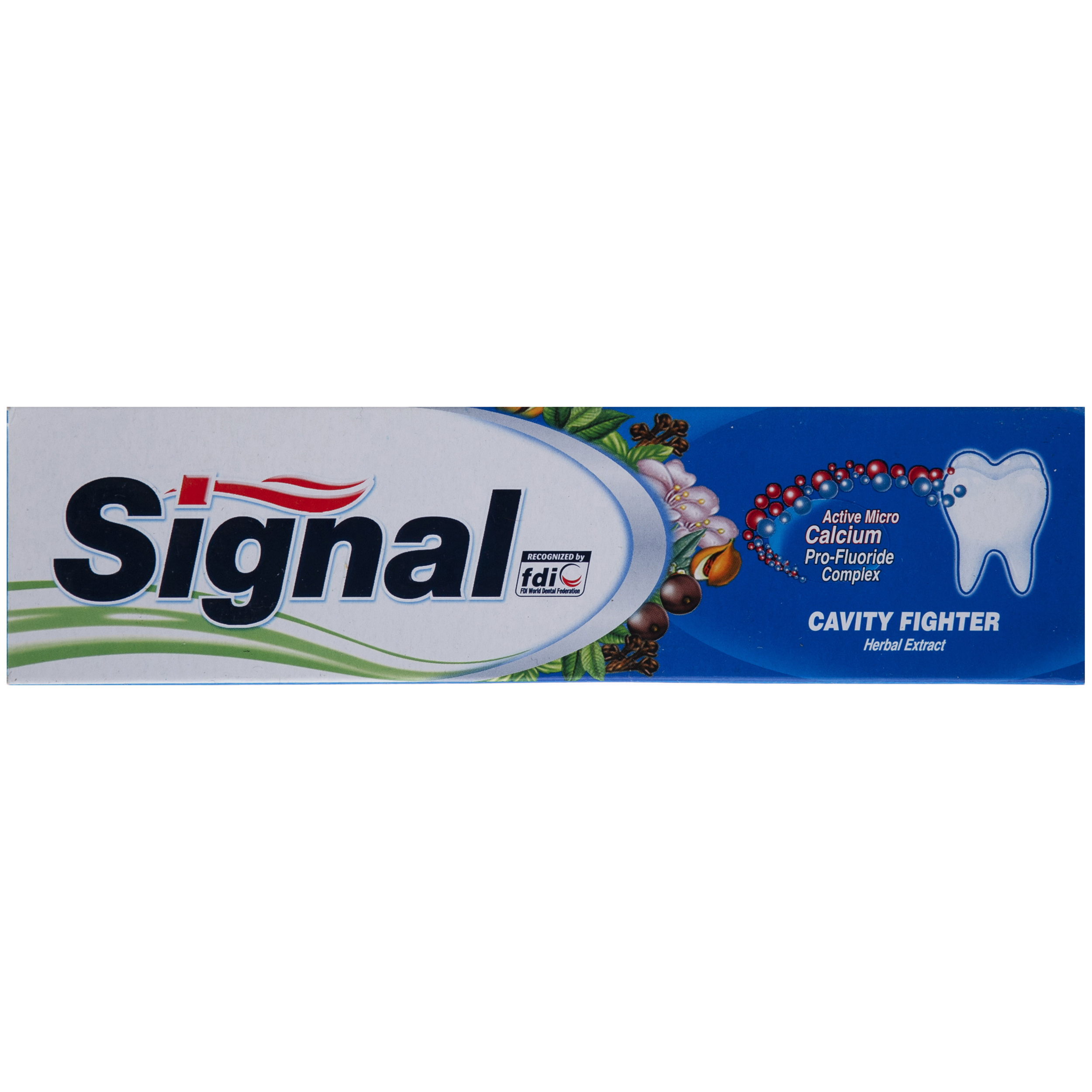 خمیر دندان سیگنال سری Cavity Fighter مدل Herbal Extract حجم 100 میلی لیتر