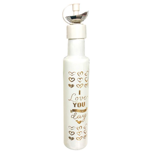شیشه آبلیمو/روعن ریز کمیکس طرح Love ظرفیت 500 سی سی مدل 8026 کد 101082
