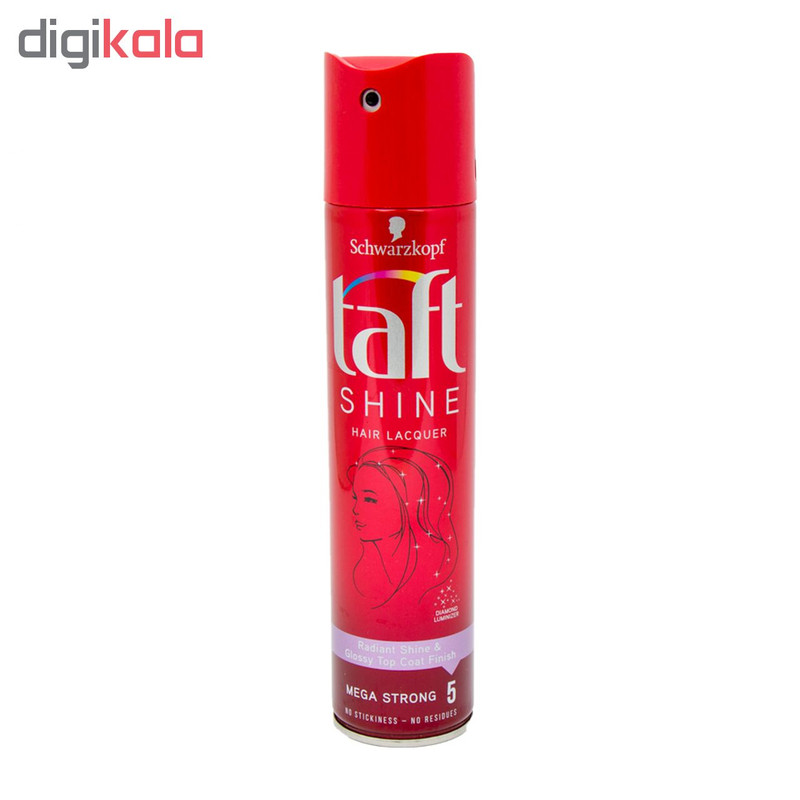 اسپری نگهدارنده حالت مو تافت مدل Shine Hair Lacquer حجم 250 میلی لیتر اسپری نگهدارنده حالت مو تافت مدل Shine Hair Lacquer حجم 250 میلی لیتر