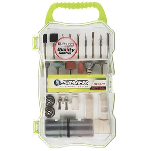 Silver GTP01A16 Die Grinder Polishing Kit 70 PCS