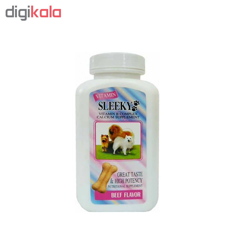 قرص مکمل سگ اسلیکی مدل m17 وزن 140 گرم