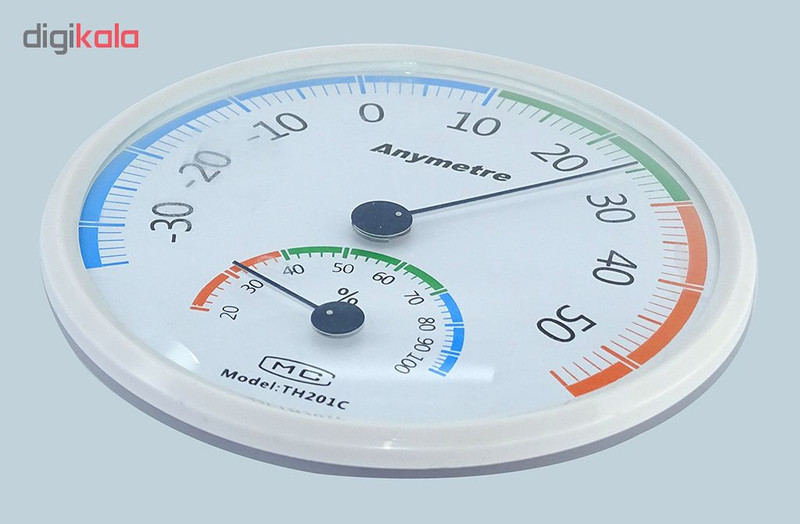 دماسنج و رطوبت سنج آنیمتر مدل TH201 کد 3000