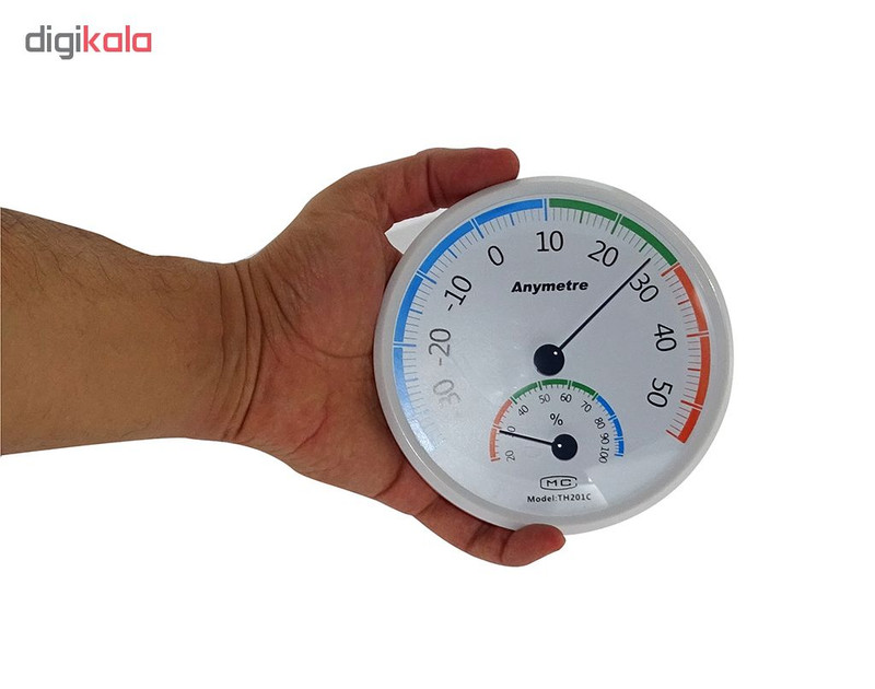 دماسنج و رطوبت سنج آنیمتر مدل TH201 کد 3000
