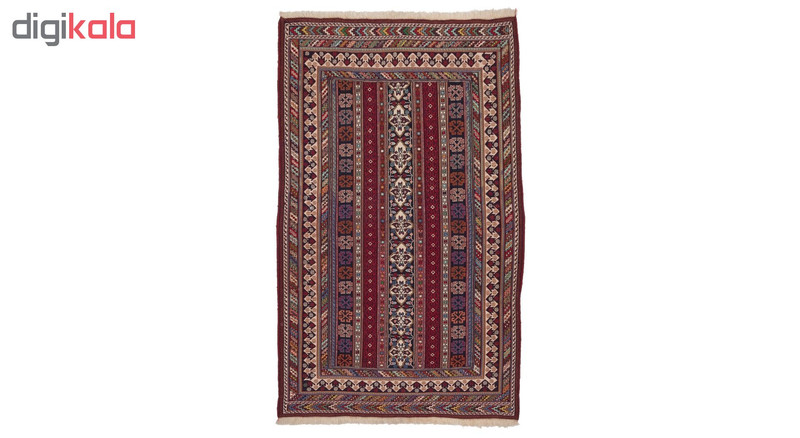 گلیم دستباف یک و نیم متری سی پرشیا کد 171039
