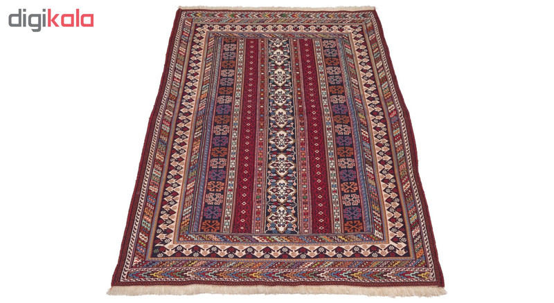گلیم دستباف یک و نیم متری سی پرشیا کد 171039